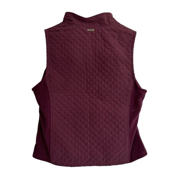 Columbia Women's Purple Thin Vest, Medium, Pre-owned - Picture 4 of 7